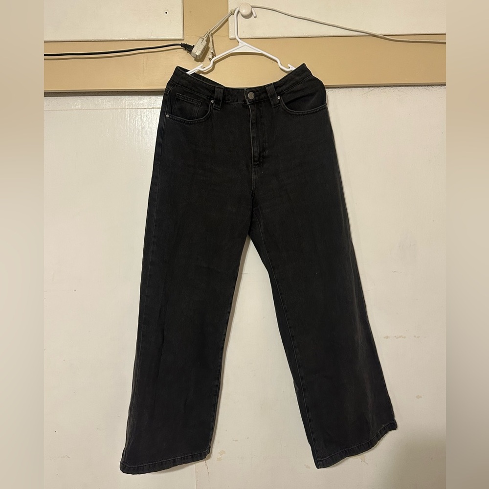 Cotton:on Black Wide-Leg Jeans